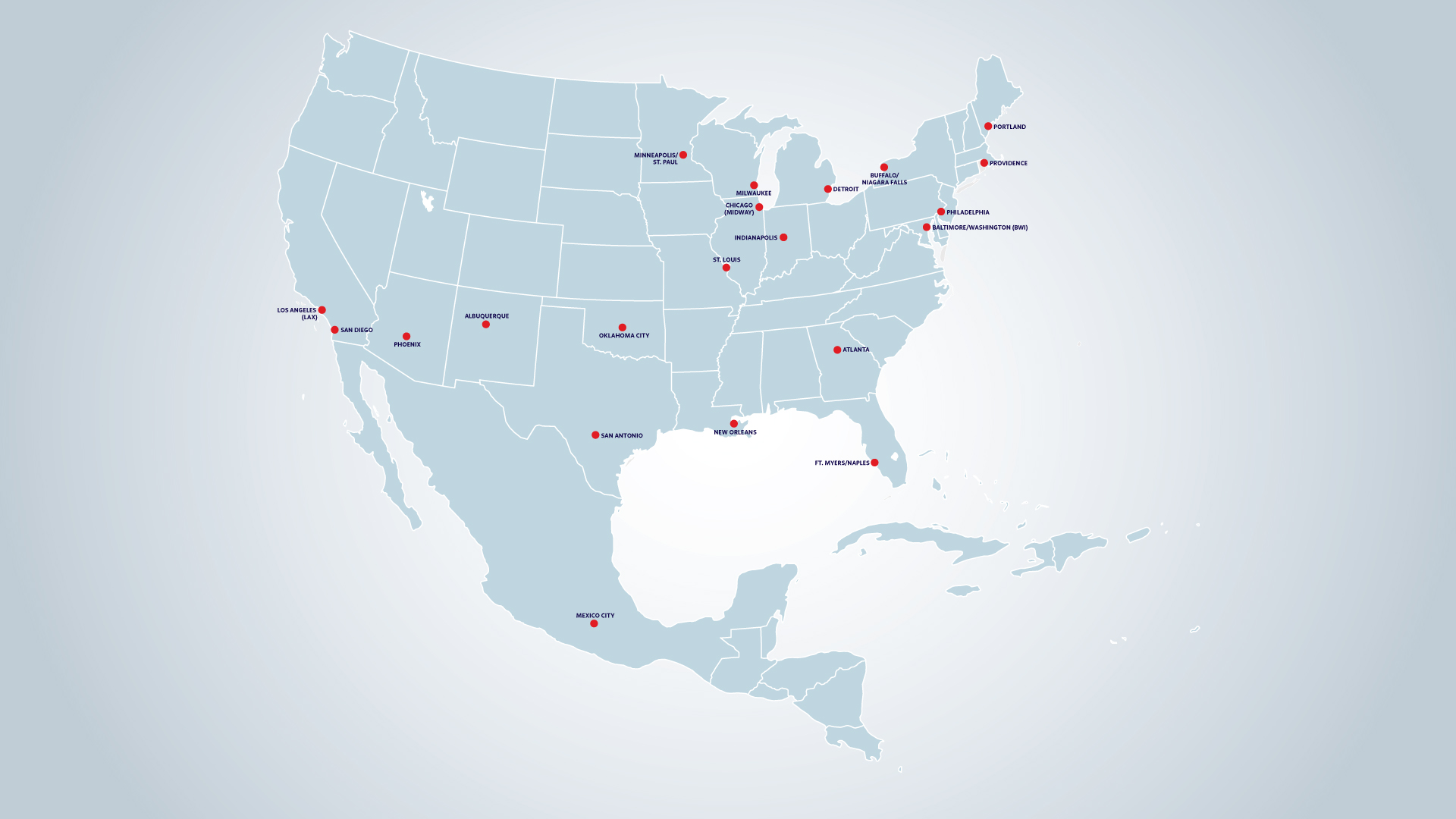 Community Outreach activity map