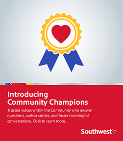 Community Champion promotion banner