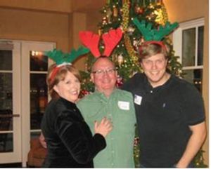 Mike with his family at the DAL RMH in 2010