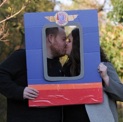 The influence of Southwest was quite prominent in our engagement photos. (Photo by Cobi Grace Photography)