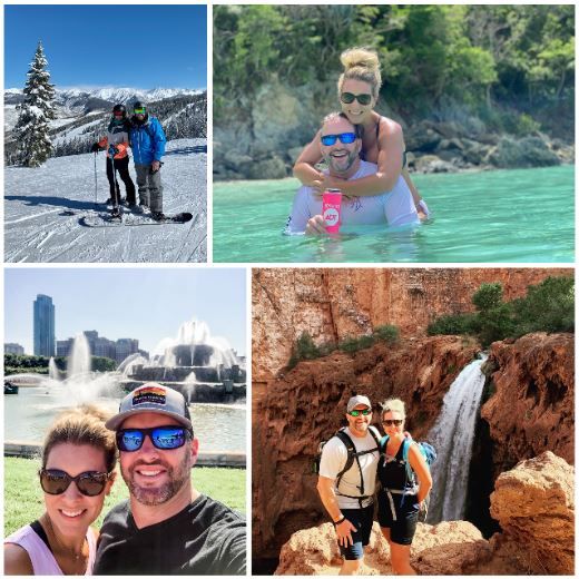 Amy and Scott travel together as Southwest Companions to Breckenridge, CO, the Grand Canyon in Arizona, and to Lollapalooza in Chicago..JPG