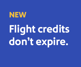 Introducing Flight Credits that Don’t Expire