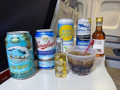 New Beverages Onboard a Flight Near You