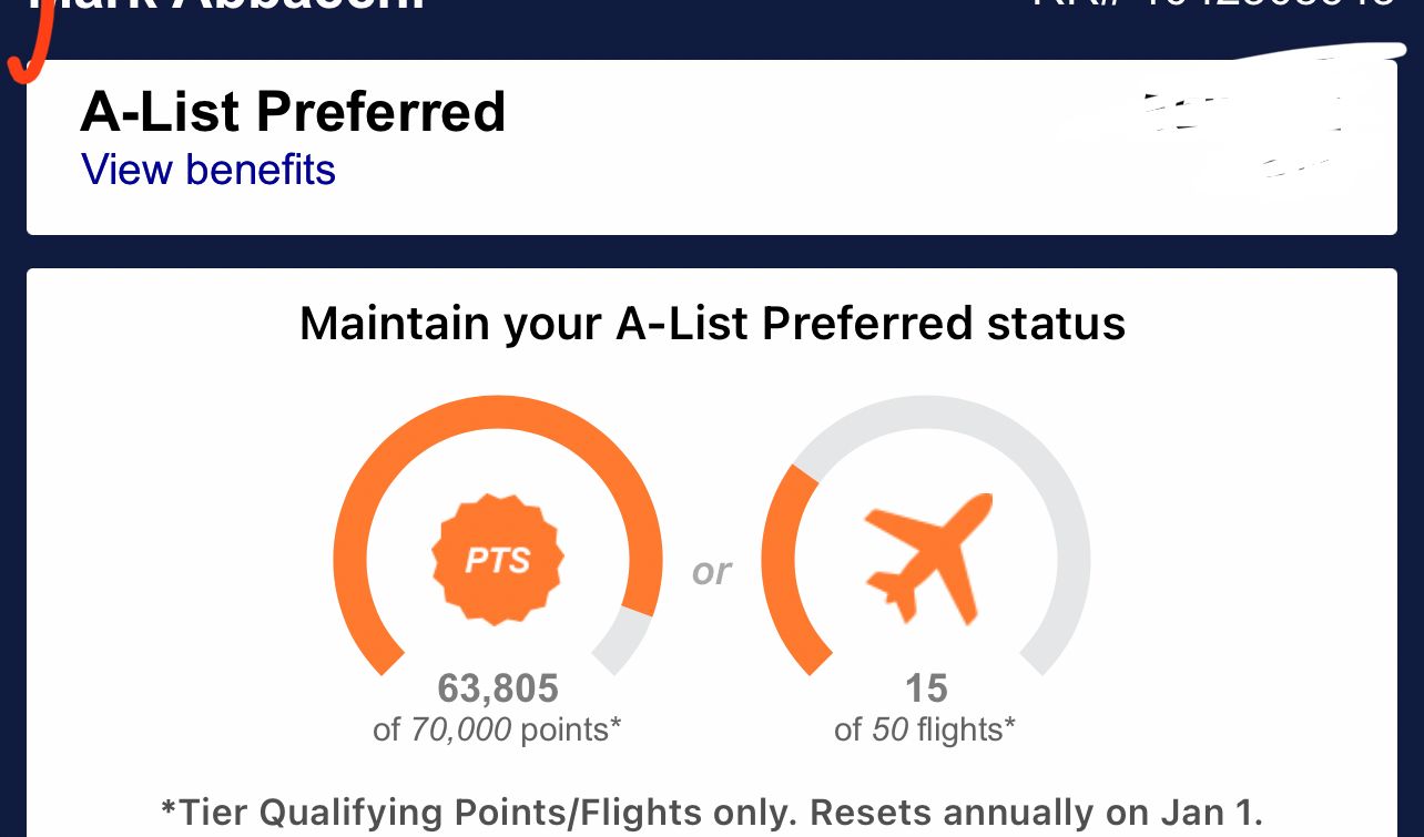 EXPIRED) Free A-list status for some Southwest Rapid Rewards