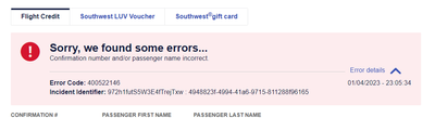 Southwest Can't use Flight Credits2.png