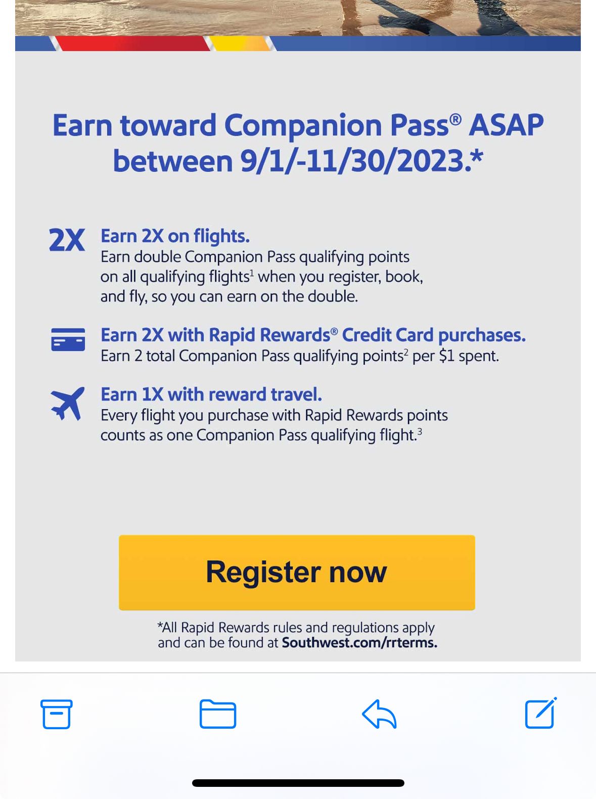 Companion Pass Faster Promo Page 2 The Southwest Airlines Community