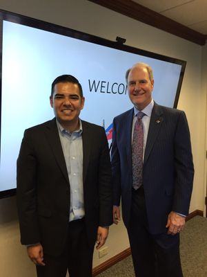 Southwest CEO Gary Kelly met this afternoon with Long Beach Mayor Robert Garcia to share the new service we’ll be starting as a result of the city’s allocation of two additional slot pairings.