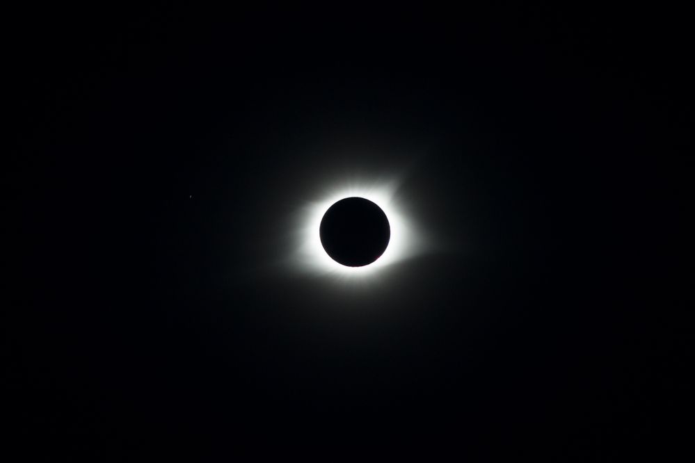 The 2017  total solar eclipse; Nashville, TN.  Photo by: Stephen Keller