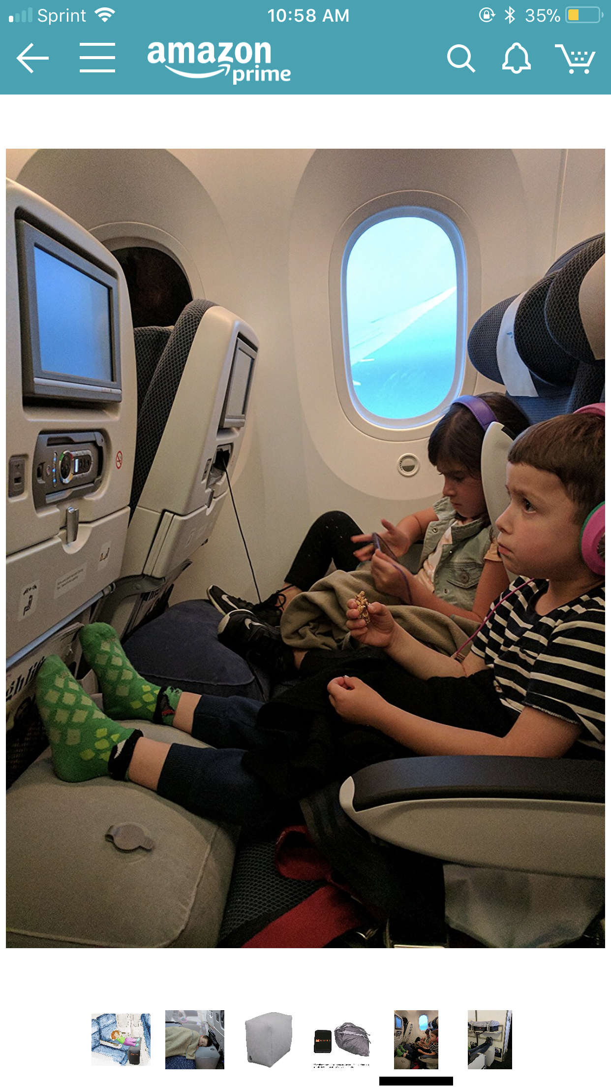 New Arrive Plane Train Flight Travel Inflatable Foot Rest Pad Footrest  Pillow