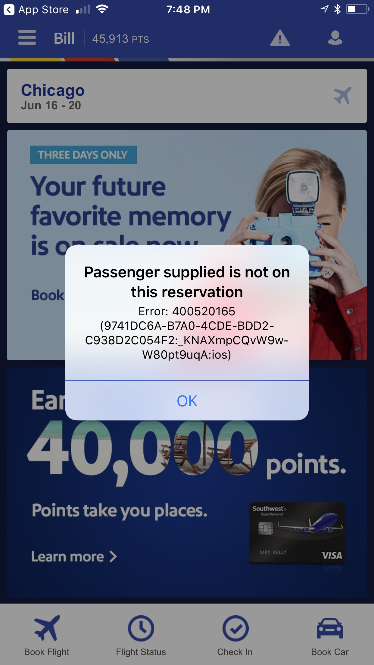Southwest App Not Working - The Southwest Airlines Community
