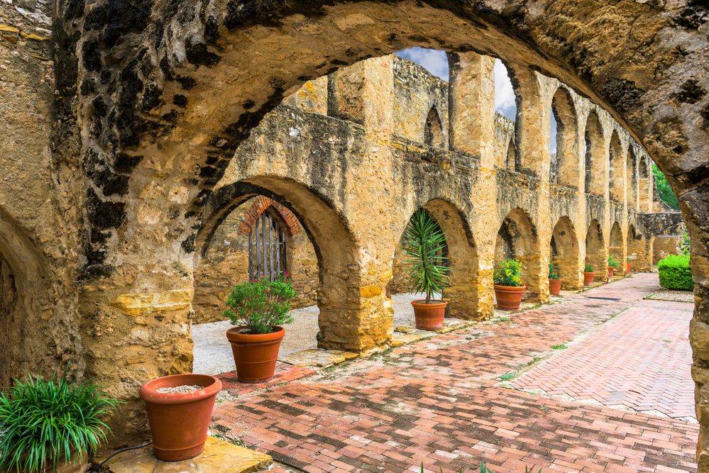 Get active by exploring the historic missions of San Antonio on a bike.