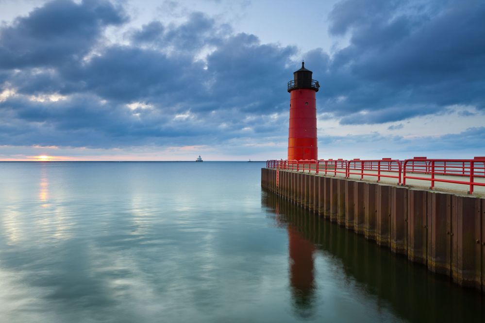 Spend some time strolling around Milwaukee to see some of the best views of Lake Michigan.