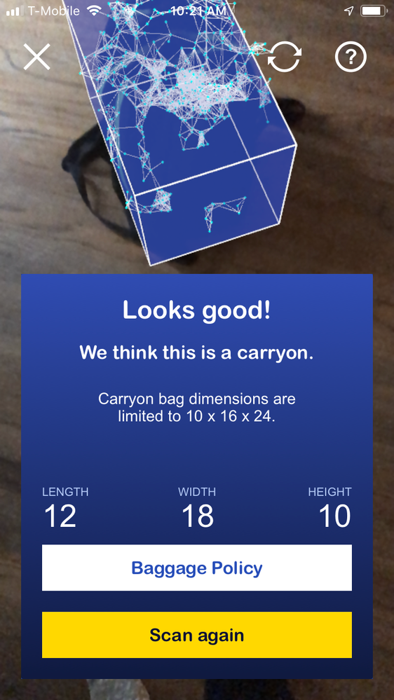 southwest airlines baggage size