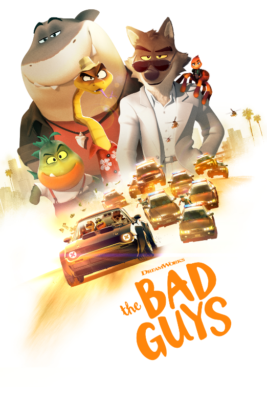 ©DreamWorks The Bad Guys 2022 DreamWorks Animation LLC. All Rights Reserved.