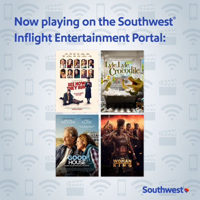 What to Watch on Your Southwest Flight in January