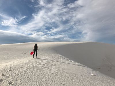 Photo from a weekend trip to White Sands Nation Monument in New Mexico.