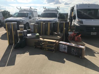 This equipment from our friends at Sprint is scheduled to be sent as they travel in with us on Thursday, and will help with improved cell service.